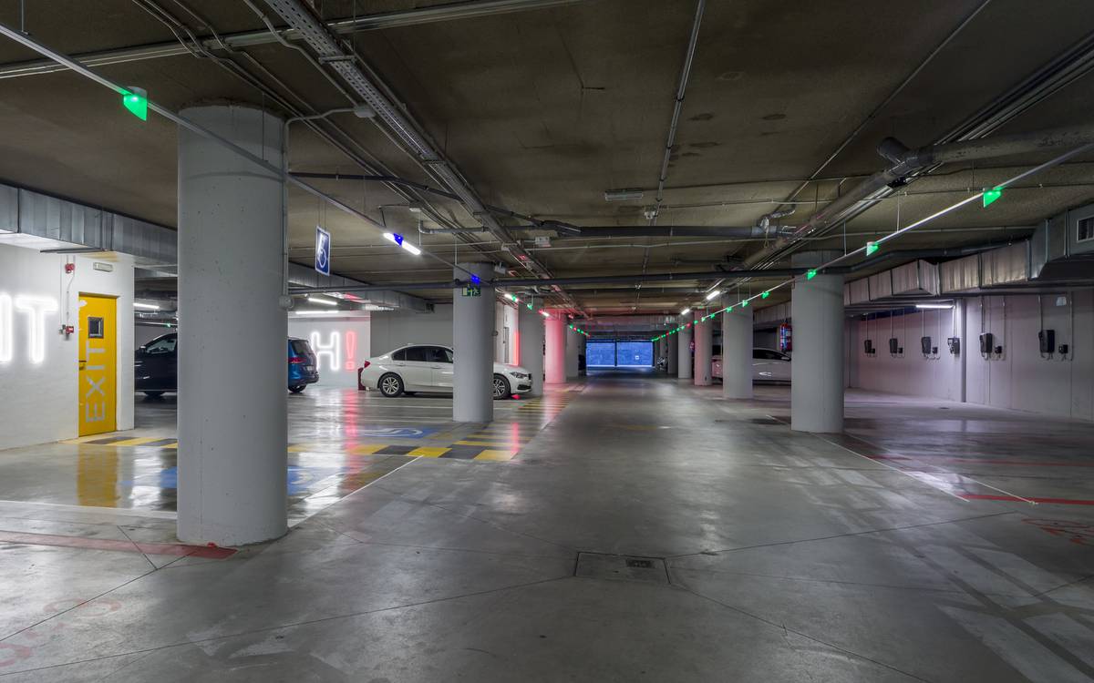 Parcheggio privato Hotel ILUNION Atrium Madrid Parcheggio privato Hotel ILUNION Atrium Madrid